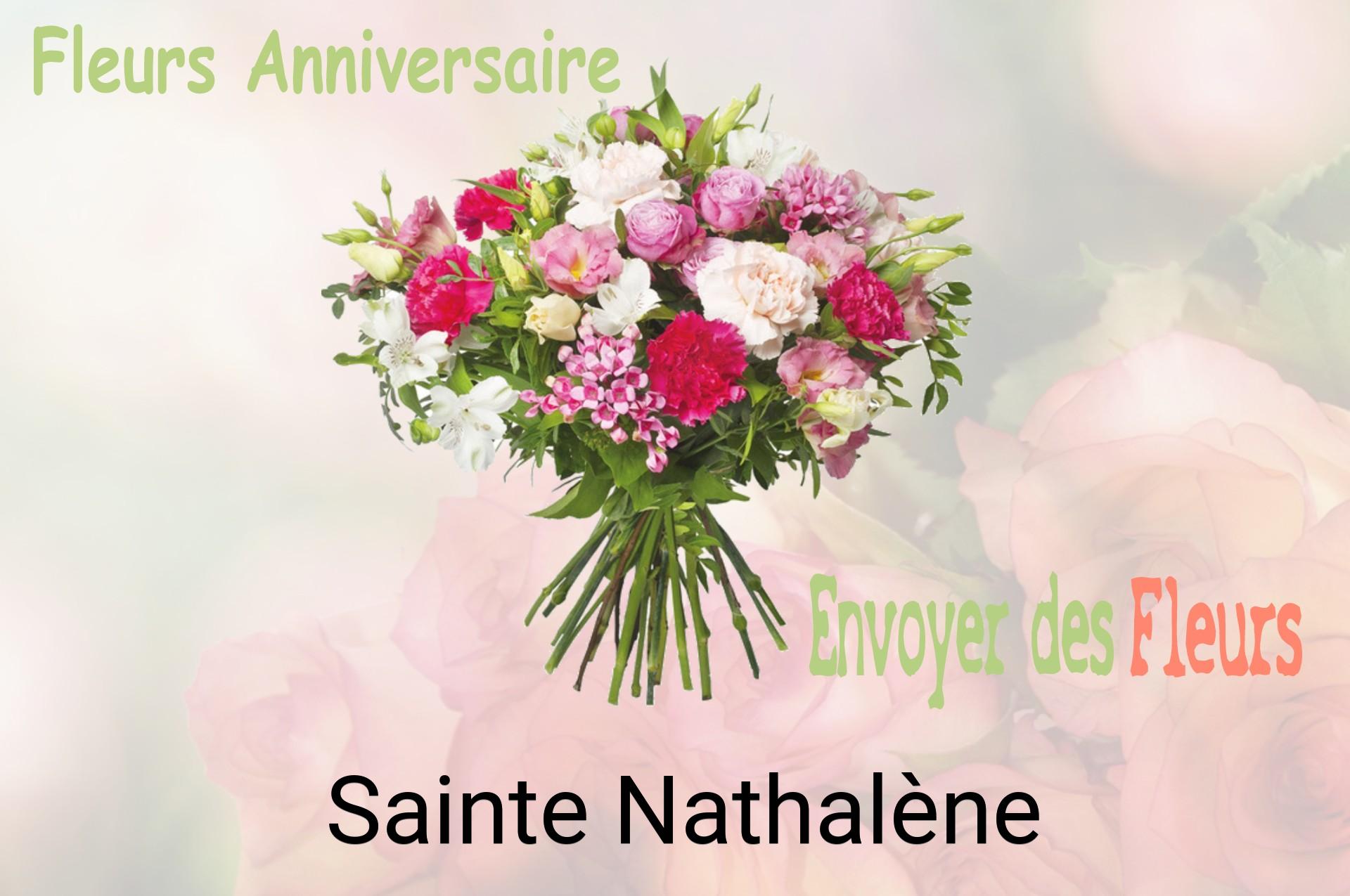 Bouquet de fleurs d’anniversaire livré à Sainte-Nathalène