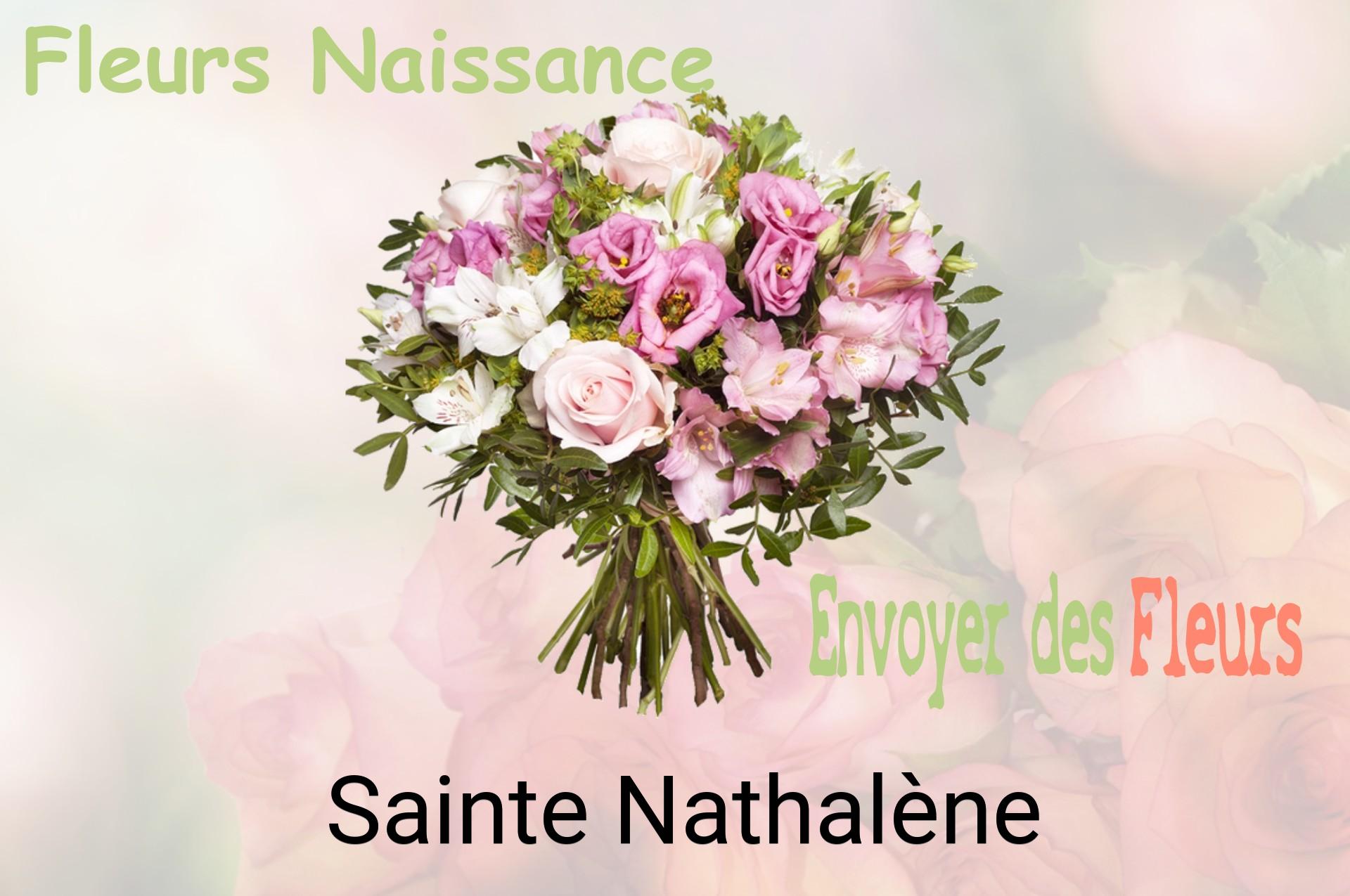 Bouquet de fleurs de naissance livré à Sainte-Nathalène